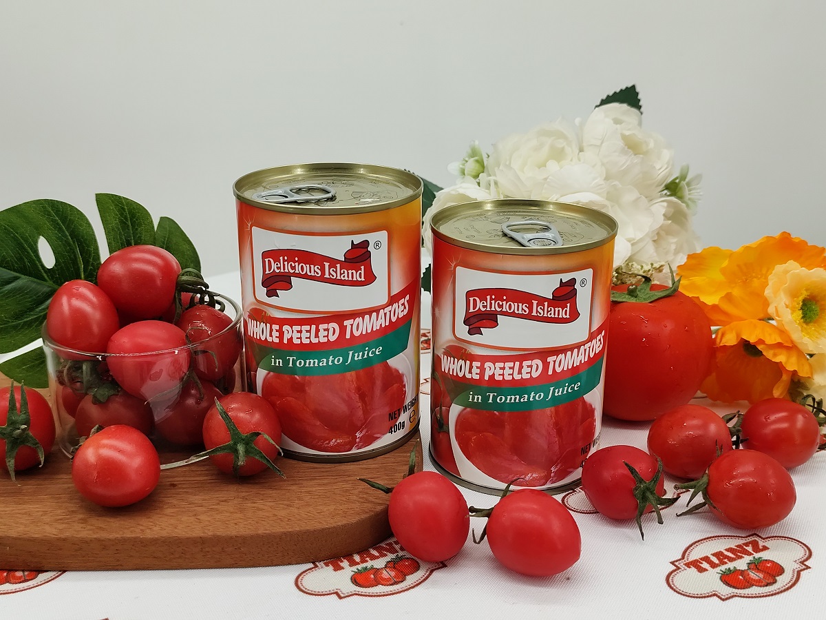 Whole Peeled Tomatoes In Tomato Juice